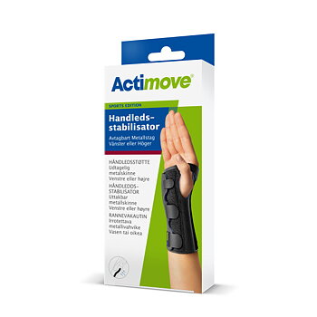 Actimove Sports Edition Polsstabilisator Verwijderbare metalen brace h/w