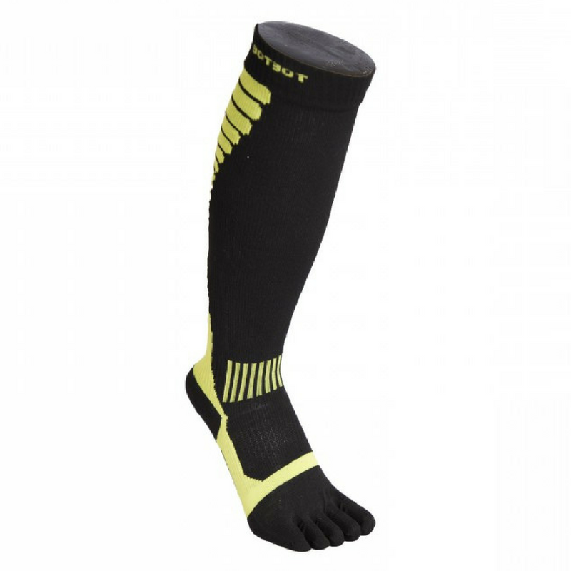 TOETOE Sports Compression - tåstrømper med kompresjon, grønn/svart - 4