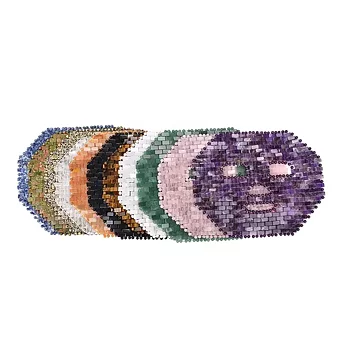 Kristallikasvonaamio rentoutumiseen