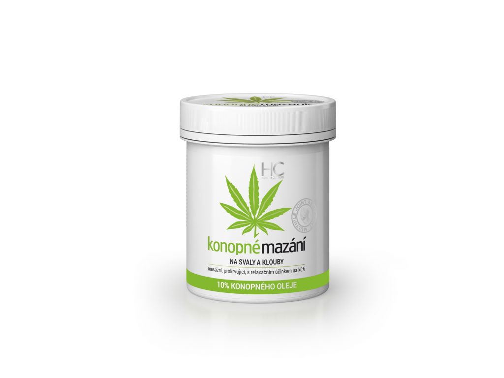 Massagecreme med 10% hampolie 250 ml