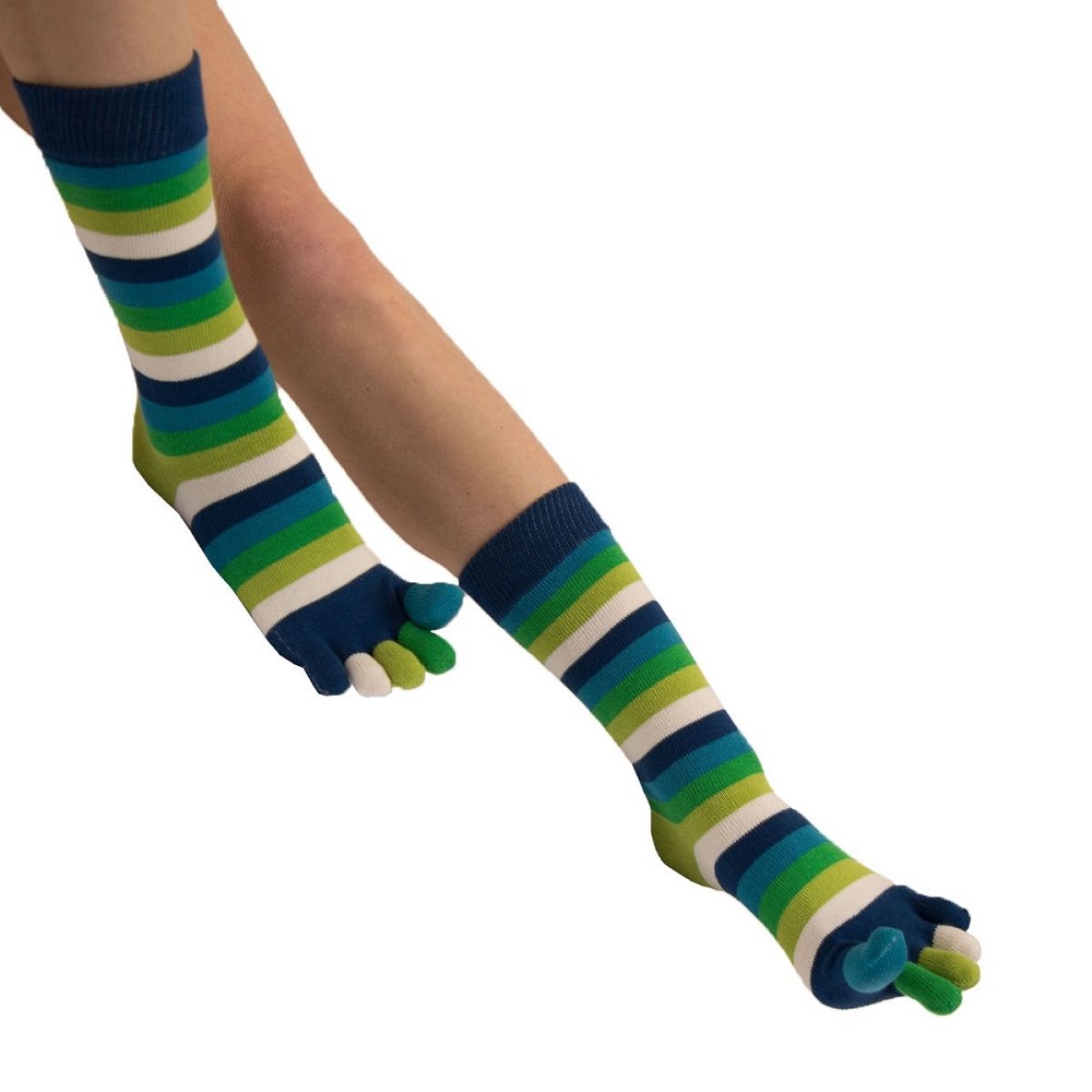 ToeToe Essential Mid-calf Stripy Pond - 4