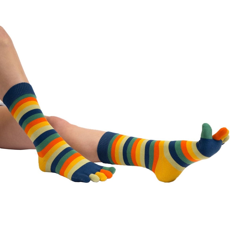 TOETOE Essential Mid-calf Stripy Sunset - 4