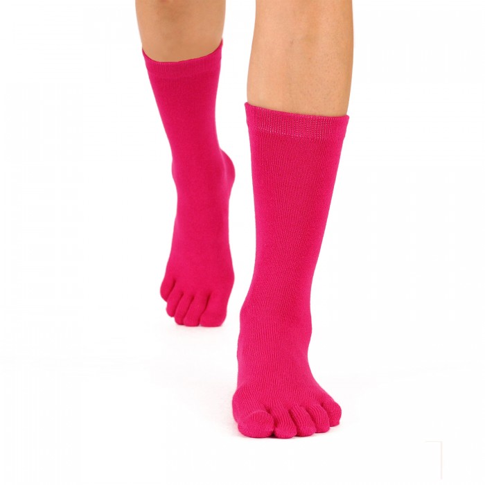 TOETOE Essential halvlange Tåsokker, Fuksia - 3