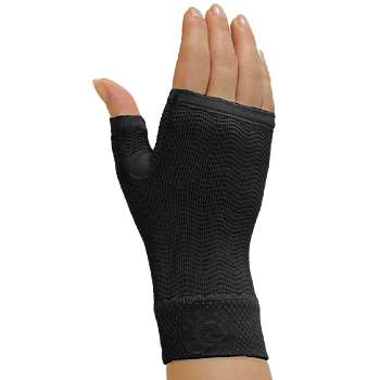 Solidea Mikromassage Gauntlet Sort