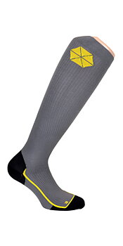 Swedish Supporters Sport Socks, harmaa