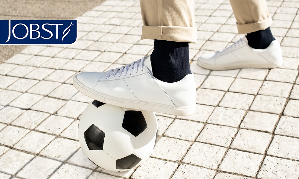 JOBST for Men Kompressionsstrumpa klass 2 - öppen tå - 6