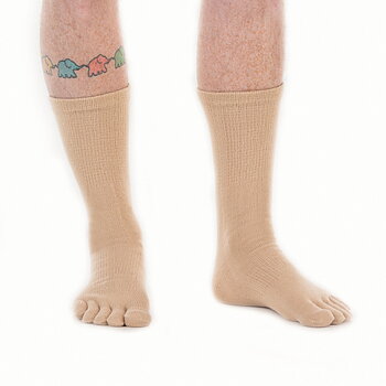 Funq Wear tåstrømper ull, Sand - Herre