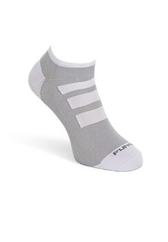 FUNQ WEAR Sport Socks No Show, Graceful Grey