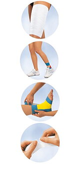 Leukotape classic – sportstape 3,75 cm x 10 m, farvet
