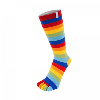 TOETOE Essential halvlangeTåsokker, Rainbow