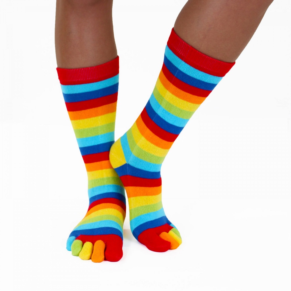 ToeToe Essential teensokken - Rainbow - 4