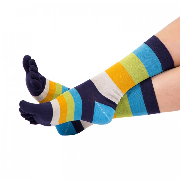 TOETOE teensokken Essential Men Fashion - Turquoise - 2