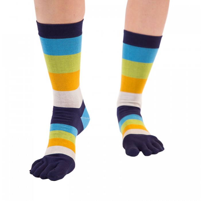 TOETOE teensokken Essential Men Fashion - Turquoise - 4