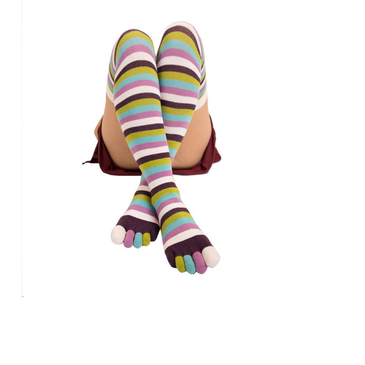TOETOE® Socks - Over-Knee Toe Socks Twilight Unisize