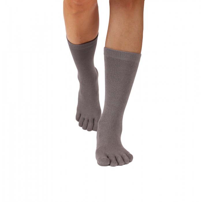 TOETOE Essential halvlange tåsokker, grå - 2