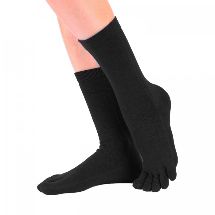 TOETOE Essential halvlange Tåsokker, sort - 4