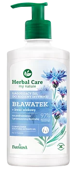 Intimgel med kornblomst, der beroliger 330 ml