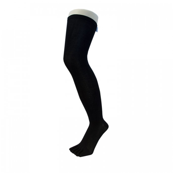 TOETOE Essential - Over Knee,  lårhøye tåstrømper. svart - 4