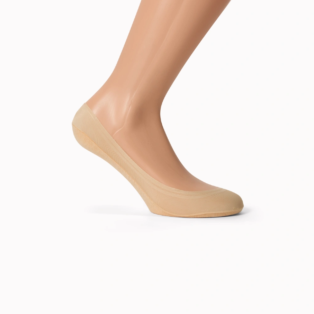 Ballerinastrømper med silikonekant - 6