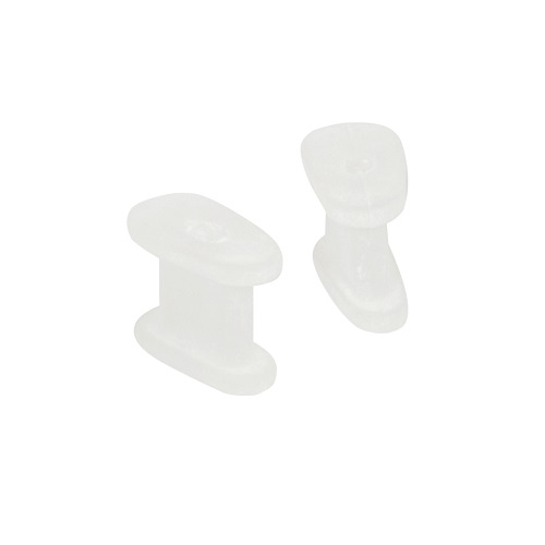 Hallux Valgus tåskiller lige kanter, 6-pack