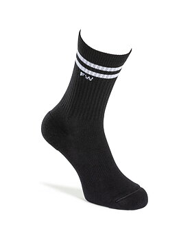 FUNQ WEAR Tubesokker, sort med striber