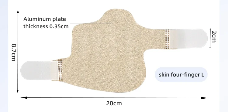 Fingerstøtte med skena - 4