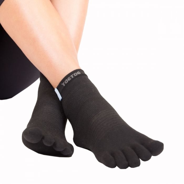 TOETOE Outdoor Trainer  tåstrømper - Svart - 2
