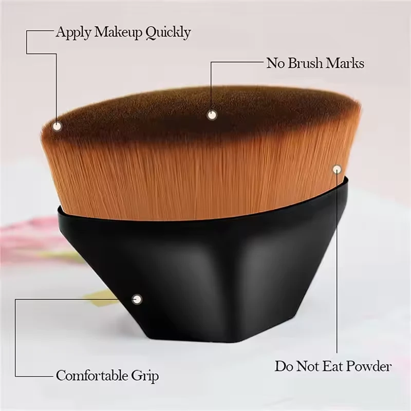 Powder Brush Wide - Bred pudderbørste - 4