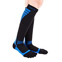 TOETOE Sports Compression - tåstrømper med kompresjon, blå/svart