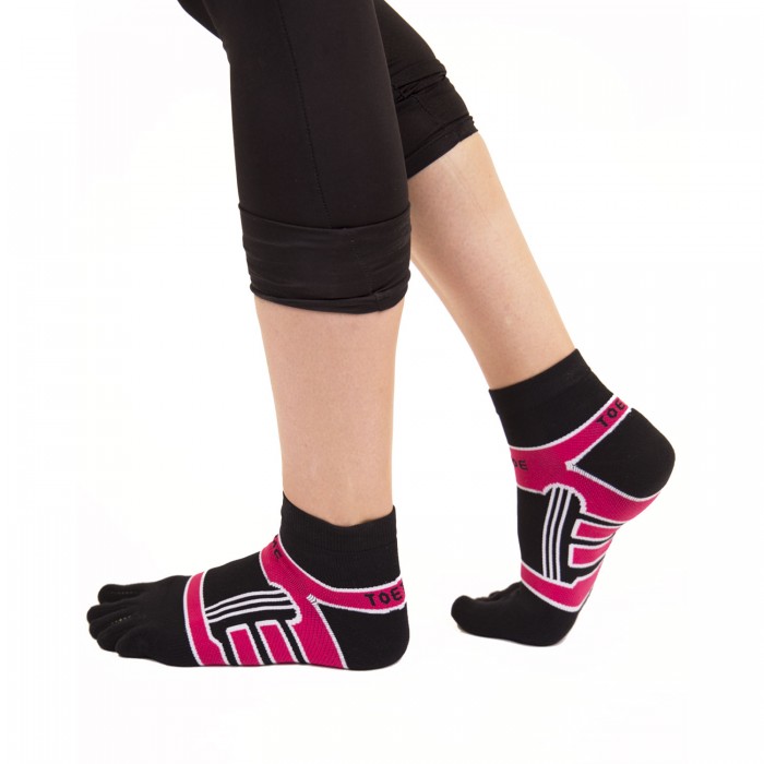 ToeToe Sports Micro-Fibre Running Trainer - Pink - 3