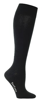 Mustat tukisukat, leveä malli