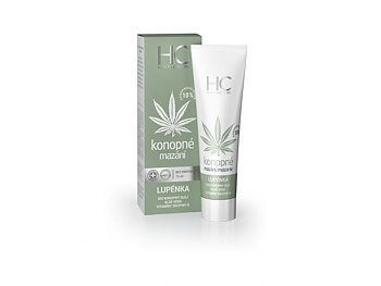 Fugtgivende creme til psoriasis, med hampolie 75 ml