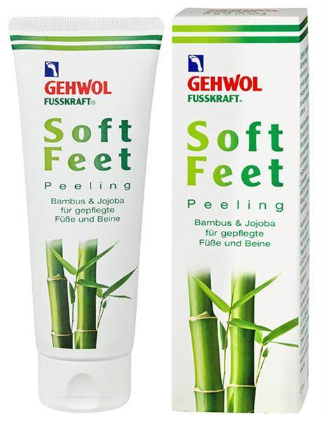 Gehwol Fusskraft Soft Feet -kuorinta, 125 ml