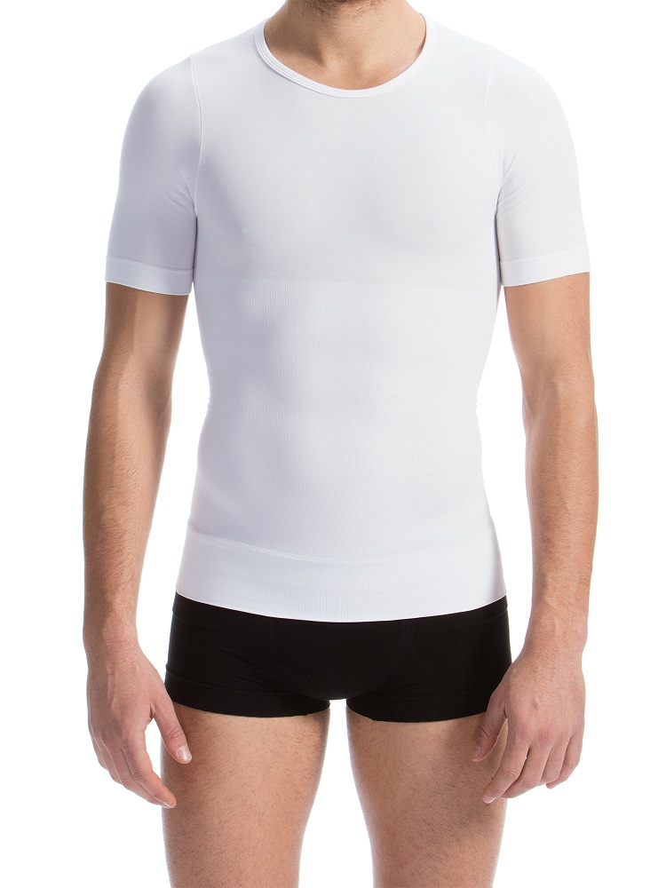 gloeilamp Krachtig Decimale Heren shapewear T-shirt | Corrigerend T-shirt voor mannen