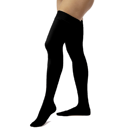 JOBST Opaque kompressiosukka – reisipituiset Stay-up, luokka 1, Sensitive - 2