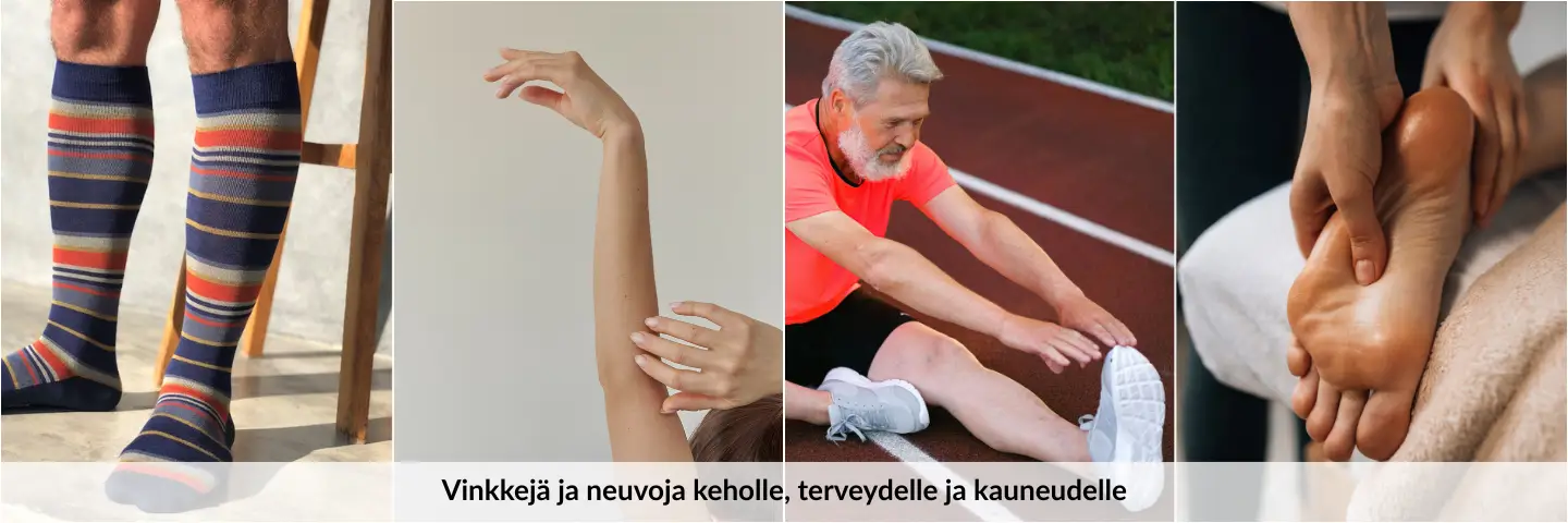 Ohjeet jalkaterveyteen