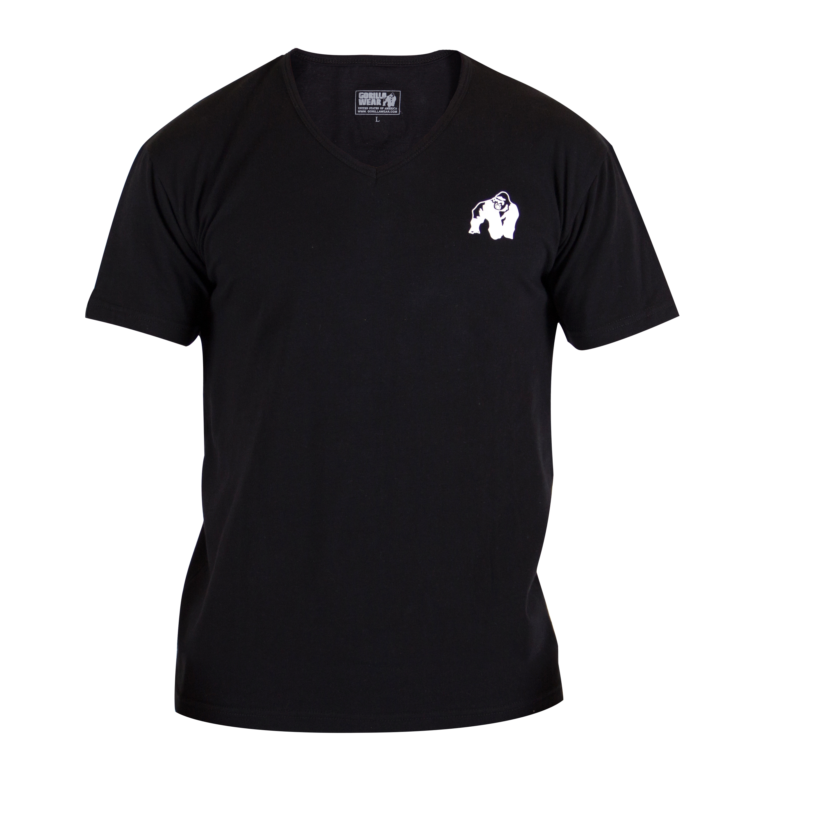 Essential V-Neck Tee, black
