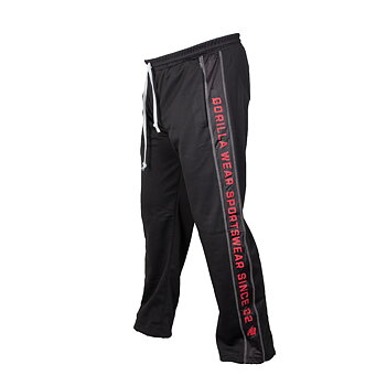 Functional Mesh Pants  Svart/Röd