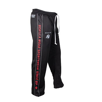 Functional Mesh Pants  Svart/Röd