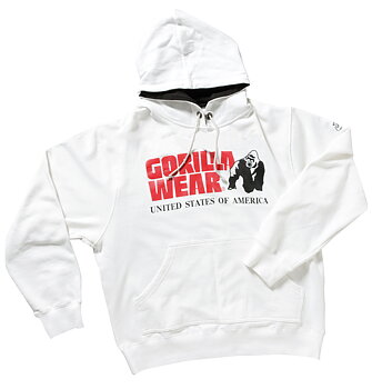 Classic Hooded Top  Vit