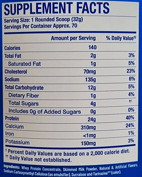 WHEY-XS 2,2 KG   Strawberry