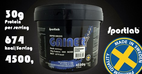 Super Amino Gainer 4500g  Chocolate Splash - 2