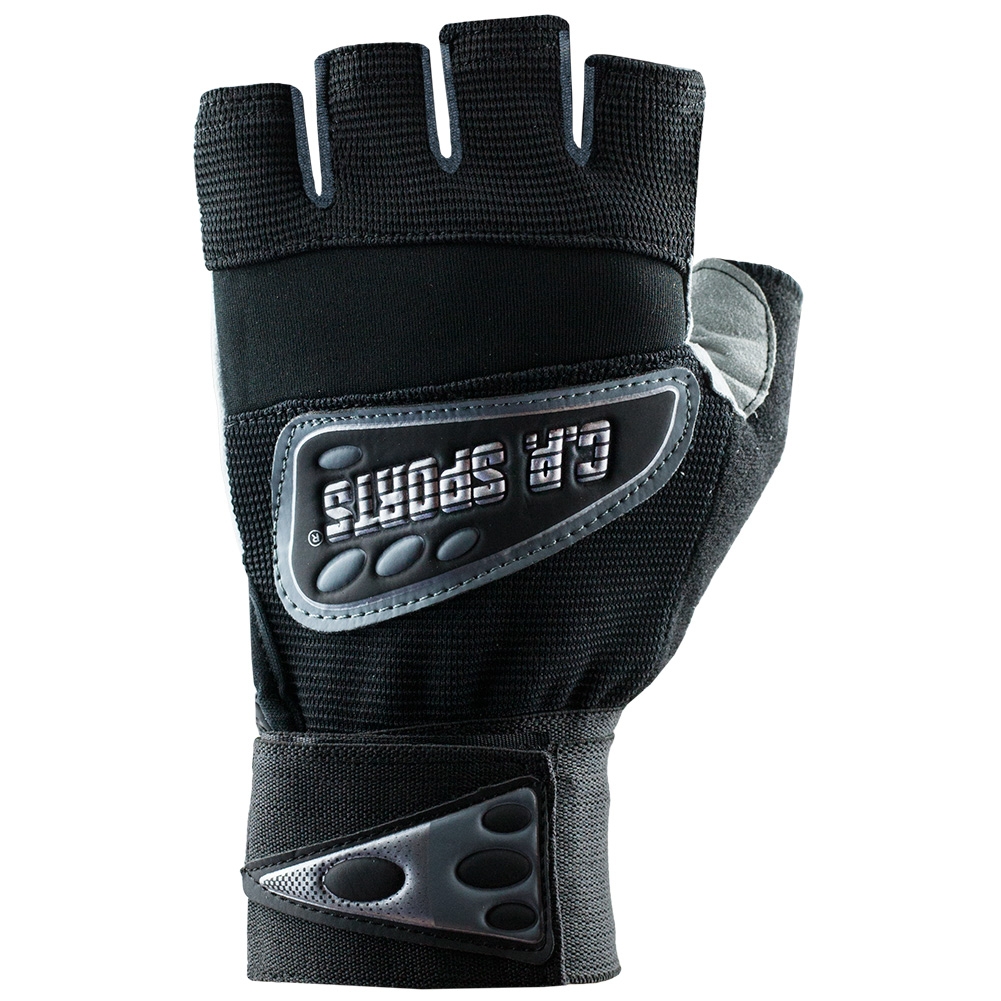 Wrist Wrap Glove, black/grey - 2