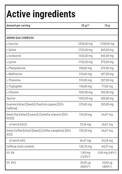GOLD CORE LINE AMINO EAA ULTRA SPEED- Äpple
