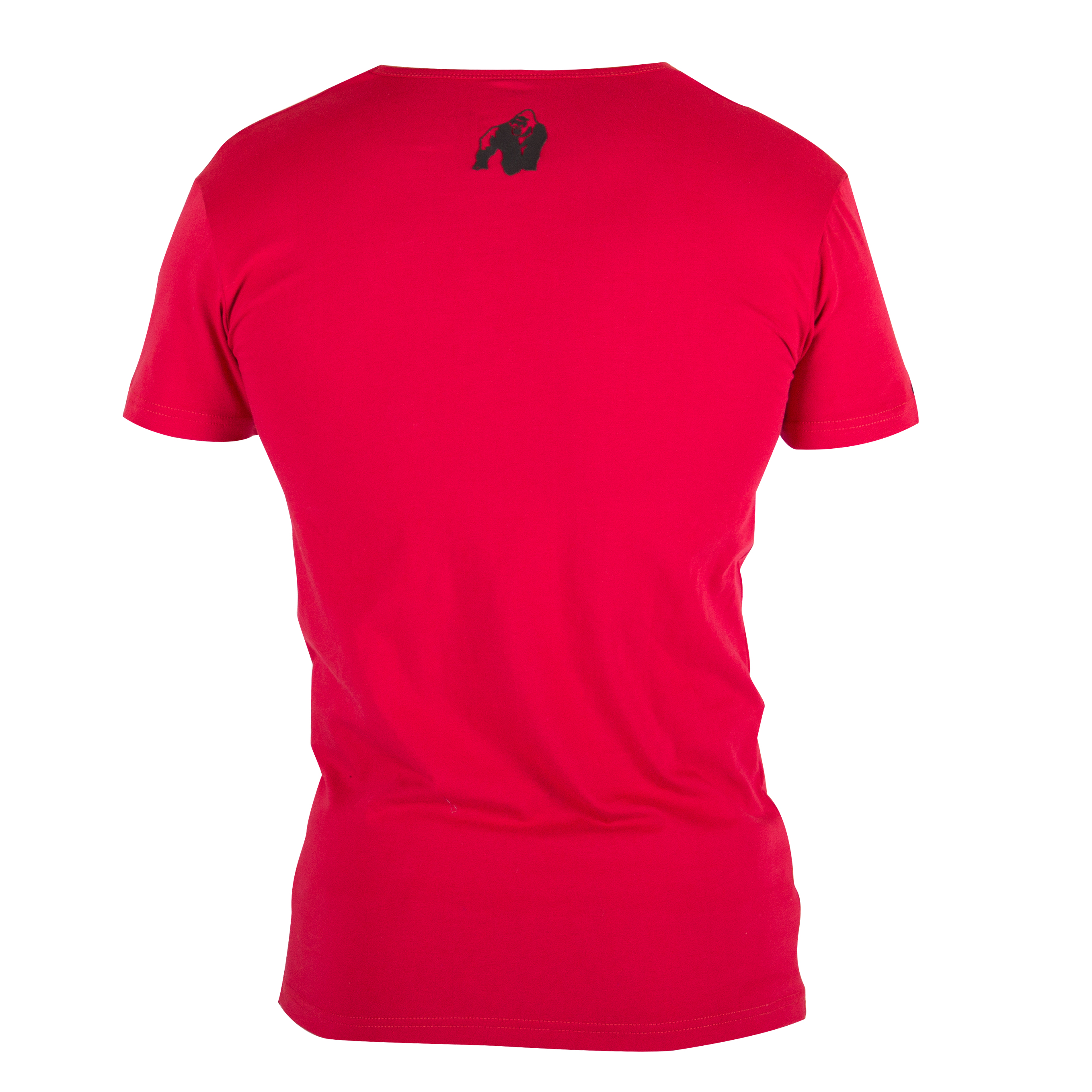 Essential V-Neck Tee, red - 2