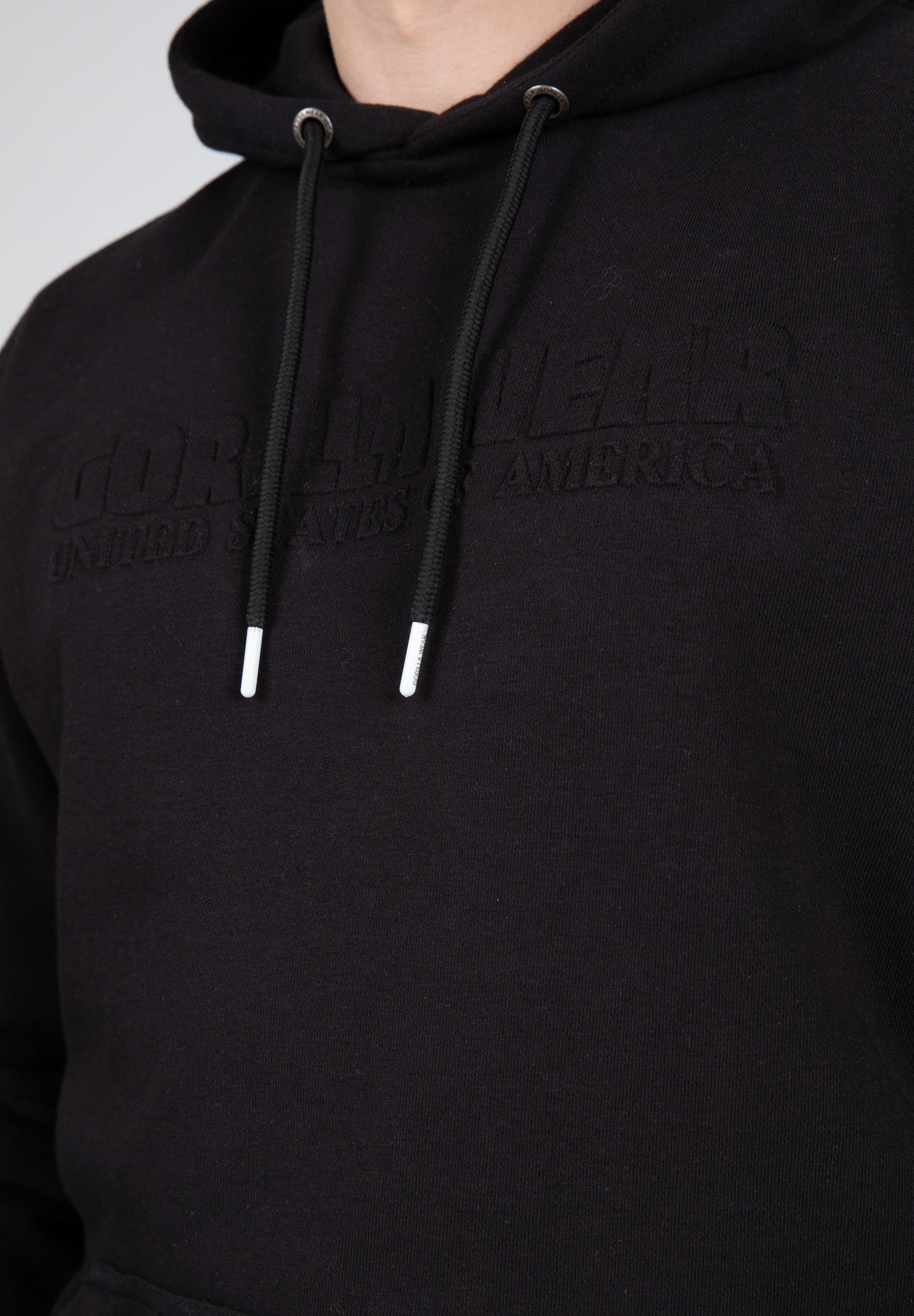 Crowley Oversized Men's Hoodie, black - 5
