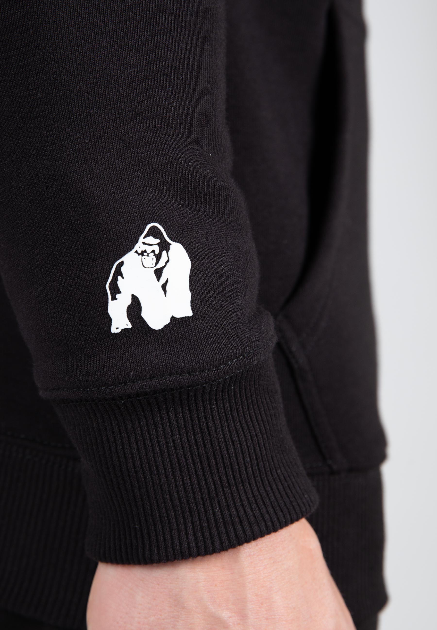Crowley Oversized Men's Hoodie, black - 9