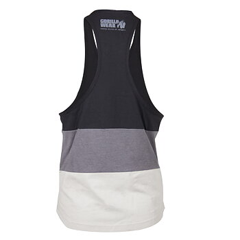 Nevada Stringer Tank Top, black/grey