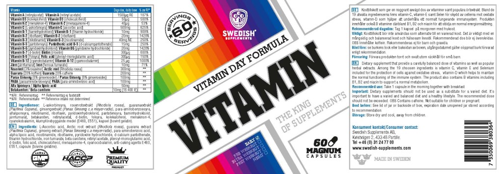 VITAMIN & MINERAL COMPLEX - 5