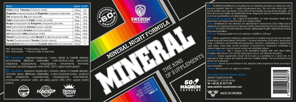 VITAMIN & MINERAL COMPLEX - 4